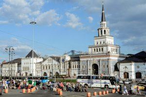 Вокзал отправления поезда Таврия Москва – Симферополь в Алушту