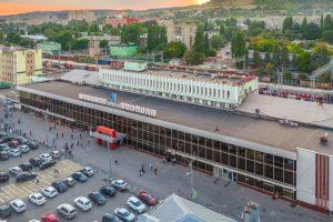 Вокзал отправления поезда Таврия Саратов - Симферополь в Гурзуф