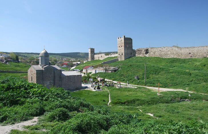 Генуэзская крепость Кафа в Феодосии