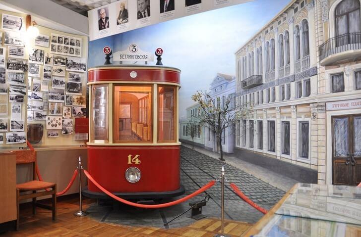 Музей электротранспорта Крымтроллейбус в Симферополе