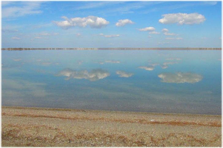 Озеро Ойбурское в Поповке