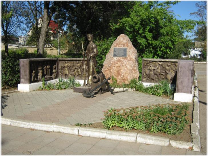 Памятник А.Г.Бобырю в Николаевке